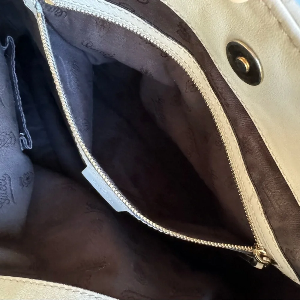 💕SOLD💕 Gucci Guccissima Ivory Leather Charlotte Hobo Bag (w/ COA) - Picture 11 of 14